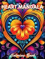 Heart Mandala Coloring Book