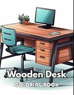 Wooden Desk Coloring Book