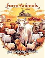 Farm Animals Coloring Book for Kids