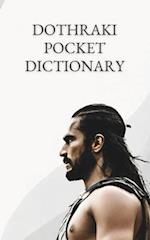 Dothraki Pocket Dictionary