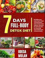 7 Days Full-Body Detox Diet