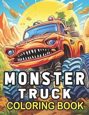 Monster Truck Coloring Book