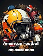 American Football Coloring Book