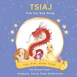 Tsiaj, Peb Zaj Dab Neeg - Animal, Story Time Collection (White)