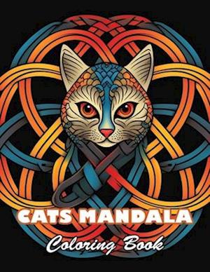 Cats Mandala Coloring Book