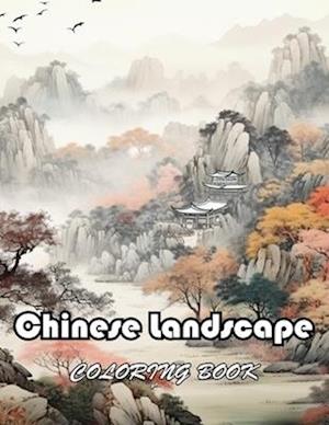 Chinese Landscape Coloring Book