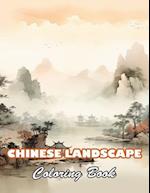 Chinese Landscape Coloring Book