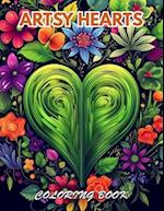 Artsy Hearts Coloring Book