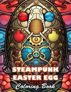 Steampunk Easter Egg Coloring Book