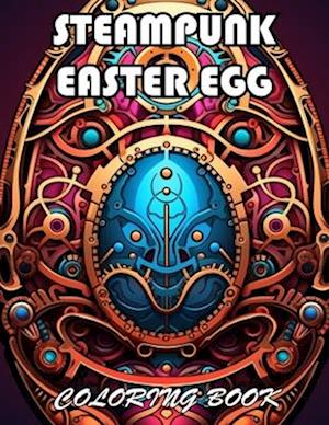 Steampunk Easter Egg Coloring Book