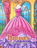 Dresses Coloring Book