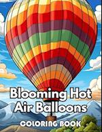 Blooming Hot Air Balloons Coloring Book