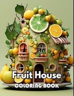 Fruit House Coloring Book