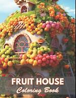 Fruit House Coloring Book