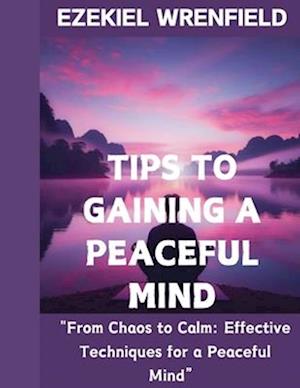 Tips to Gaining a Peaceful Mind