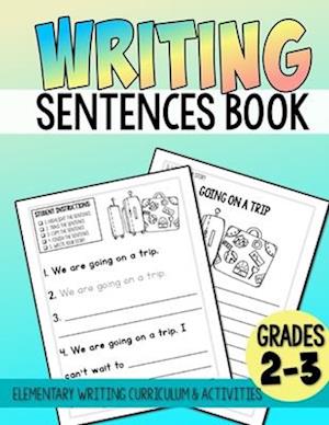 Elementary Writing Activities, Writing Sentences Book