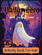 Halloween Activity Book for Kids