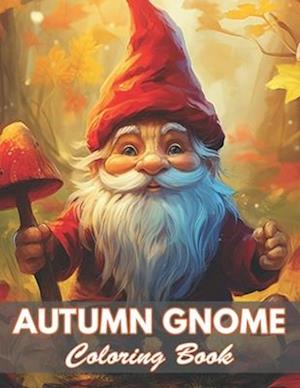 Autumn Gnome Coloring Book