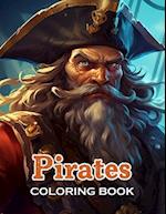 Pirates Coloring Book for Adults