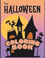 Halloween Kids Coloring Book