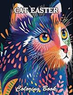 Cat Easter Coloring Book for Kids