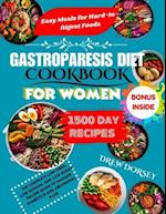 Gastroparesis Diet Cookbook for Women