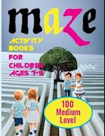 Maze Activity Books For Children Ages 7-9