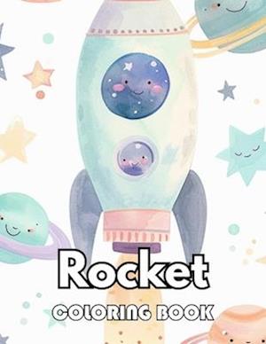 Rocket Coloring Book for Kids