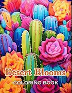 Desert Blooms Coloring Book