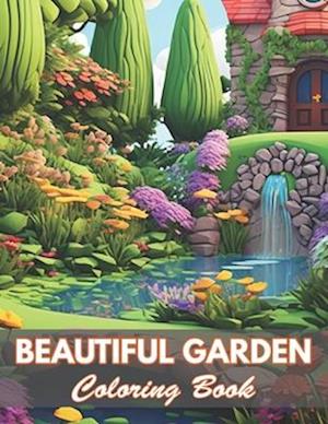 Beautiful Garden Coloring Book