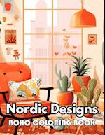 Nordic Designs Boho Coloring Book