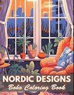 Nordic Designs Boho Coloring Book