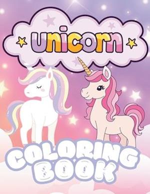 Unicorn Kids Coloring Book