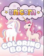 Unicorn Kids Coloring Book