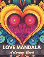 Love Mandala Coloring Book