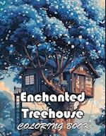 Enchanted Treehouse Coloring Book