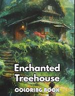 Enchanted Treehouse Coloring Book