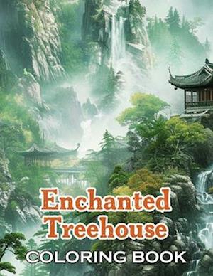 Enchanted Treehouse Coloring Book