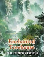 Enchanted Treehouse Coloring Book