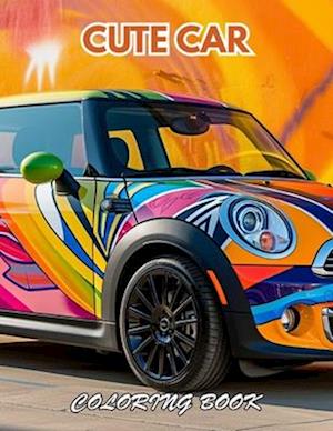 Cute Car Coloring Book