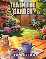 Tea in the Garden Coloring Book