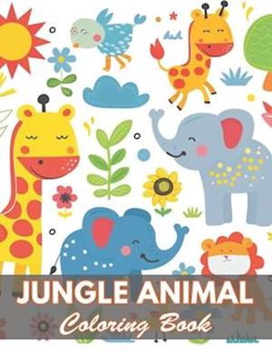 Jungle Animal Coloring Book