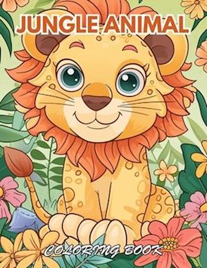 Jungle Animal Coloring Book