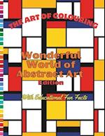 The Art of Colouring - ABSTRACT Colouring - Paperback - For Children & Adults