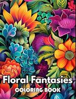 Floral Fantasies Coloring Book