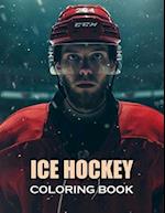 Ice Hockey Coloring Book for Kids