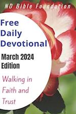 Free Daily Devotional March 2024 Edition