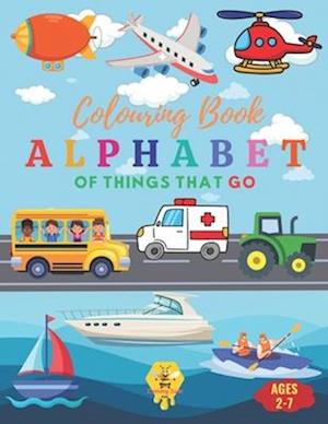 Alphabet Coloring Book of Things that GO