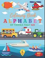 Alphabet Coloring Book of Things that GO