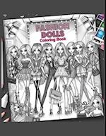 Fashion Dolls Coloring Book